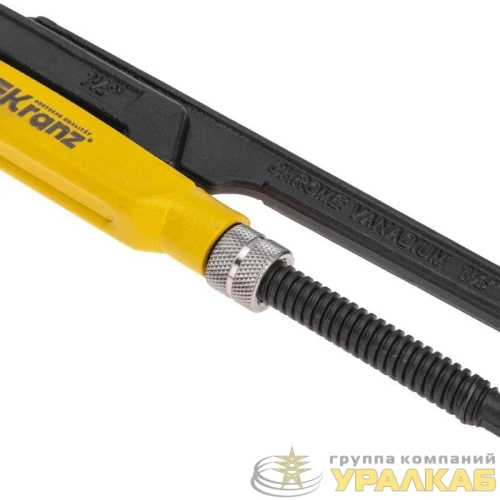 Ключ трубный рычажный №2 400мм литой Kranz KR-12-5903 детальная картинка