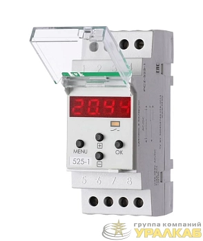 Реле времени астрономическое PCZ-525-1 16А 24-264В AC/DC 1п IP20 F&F EA02.002.011