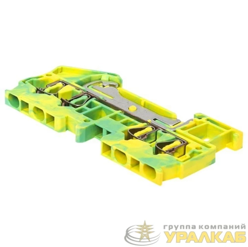 Колодка клеммная ST-2.5 земля пружинная EKF plc-jxb-st-2.5-pen детальная картинка