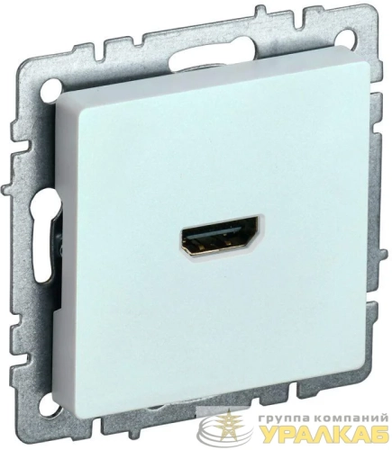 Розетка СП BRITE HDMI РHDMI-0-БрЖ механизм жемчуж. IEK BR-H10-K36 детальная картинка