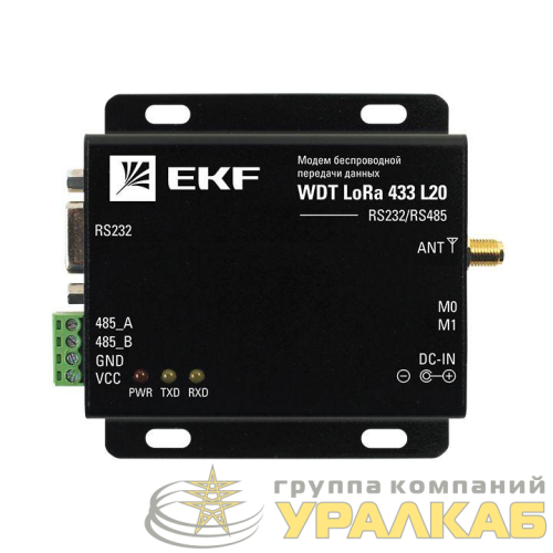 Модем беспроводной передачи данных WDT LoRa 433 L20 PROxima EKF wdt-L433-20