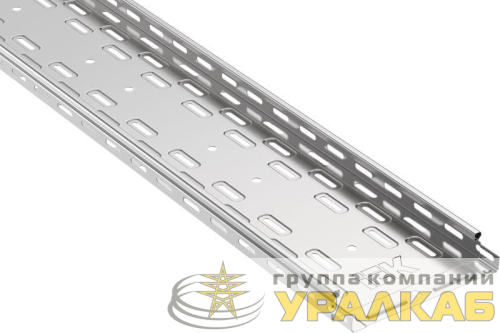 Лоток листовой перфорированный 150х35 L3000 сталь 0.7мм IEK CLP10-035-150-070-3 детальная картинка
