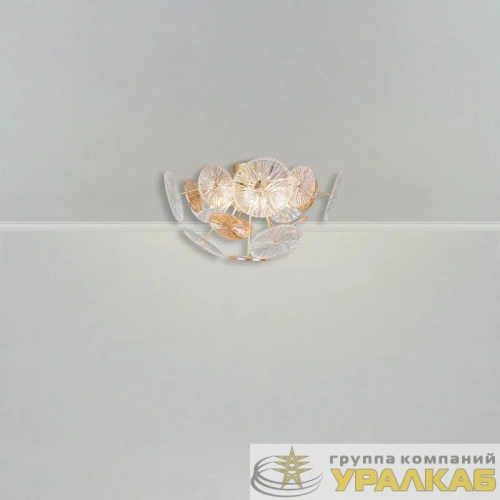 Светильник Brillia 60Вт E14х6 IP20 потолочн. Freya FR5274CL-06G детальная картинка