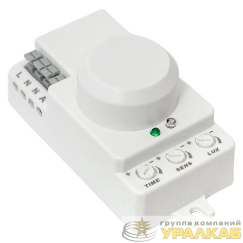 Датчик движения микроволновый MW-700 1200Вт 360град. до 10м IP20 бел. PROxima EKF dd-mw-700 детальная картинка