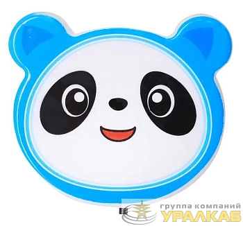 Светильник светодиодный NL-252 "Панда" LED ночник с выкл. 220В Camelion 