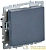 Выключатель 1-кл. СП BRITE ВС10-1-0-БрМ 10А механизм маренго IEK BR-V10-0-10-K35