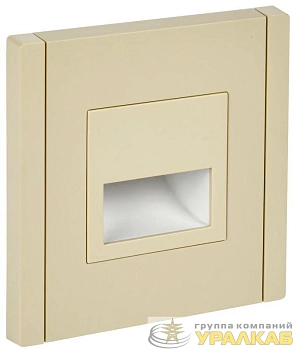 Подсветка светодиодная FORTE&PIANO встраив. FP457 ваниль IEK FP-FL20-K10