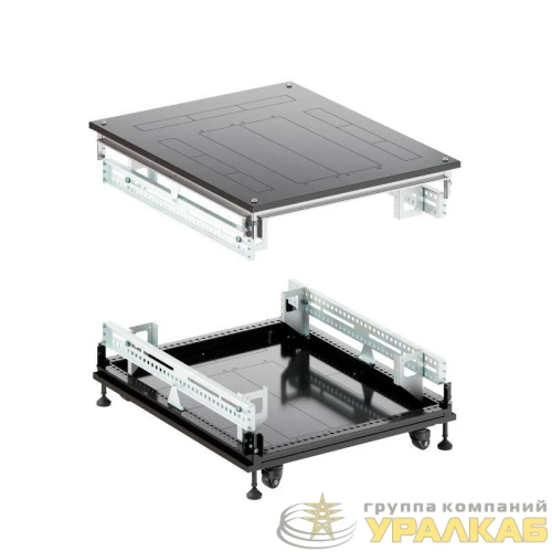 Крыша основание преперфорированные IT-CQE 800х1000 RAL9005 DKC 