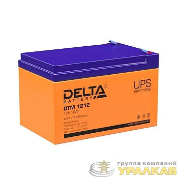 Аккумулятор UPS 12В 12А.ч Delta DTM 1212