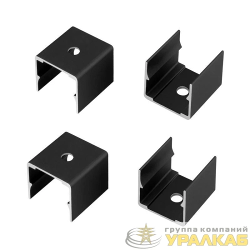 Держатель WPH-FLEX-1616-TOP BLACK металл (комплект 4шт) Arlight 
