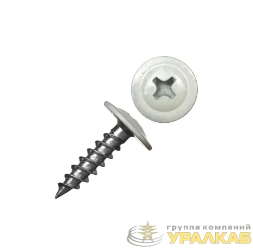 Саморез ШСММ 4.2х16 бел. KP RAL 9003 (уп.20шт) Tech-Krep/Zitar 125517 детальная картинка