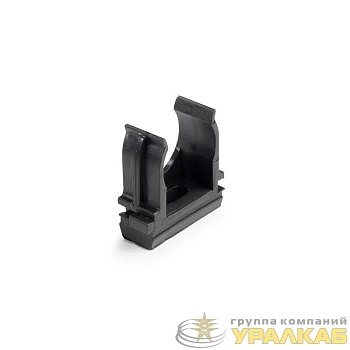 Держатель для труб (клипса) d20 черн. Fortisflex 