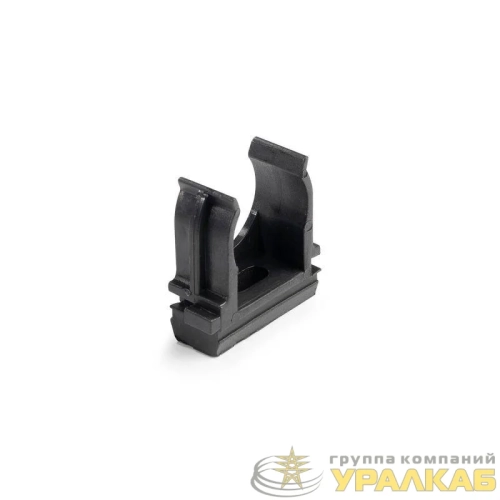 Держатель для труб (клипса) d20 черн. Fortisflex 