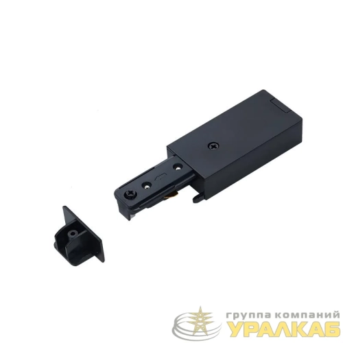 Ввод питания PSB-BL с заглушкой для шинопровода SB черн. IN HOME 4690612060545 детальная картинка