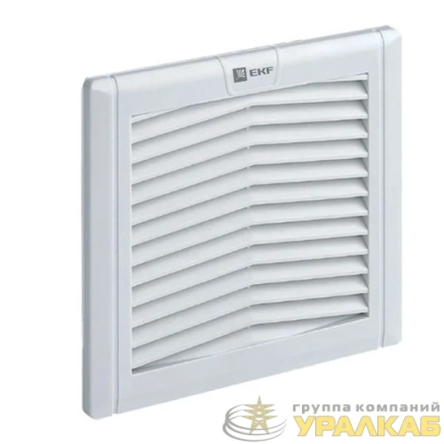 Решетка вентиляционная с фильтром 92х92мм IP54 PROxima EKF 
