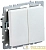 Выключатель 2-кл. СП BRITE ВС10-2-0-БрЖ 10А механизм жемчуж. IEK BR-V20-0-10-K36