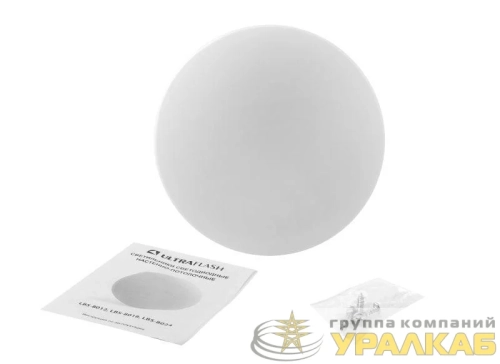 Светильник светодиодный LBS-8012 12Вт blanc настенно-потолочный Ultraflash 15136 детальная картинка