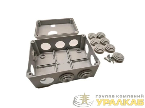 Корпус распаячной коробки 150х110х70мм кабельный ввод пластик Cetinkaya Pano CP1051 детальная картинка