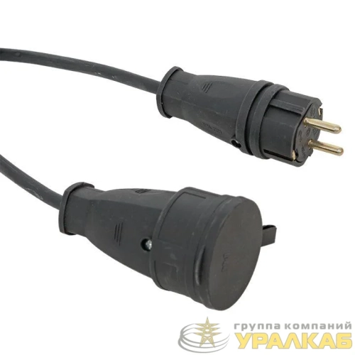 Удлинитель-шнур 1х 20м с заземл. 16А IP44 Зевс 2.0 3.5кВт КГ 3х1.5 PROxima EKF USB02-16-315-1-20-IP44 детальная картинка