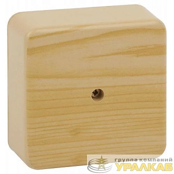 Коробка распаячная 50х50х20мм без клеммы IP40 сосна BS-P-50-50-20 Эра 