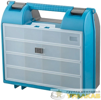 Ящик для дрели 340мм с органайзером12 отделений MOS 