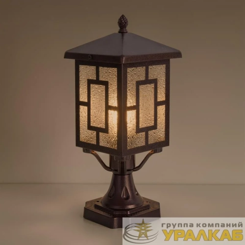 Светильник Ben 1х40Вт E27 IP44 ландшафтный Voltega VGL7209FL-01BR детальная картинка