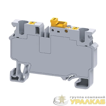 Клемма с ножевым размыкателем push-in OptiClip CPK-4-MT-N-I сер. КЭАЗ 331879