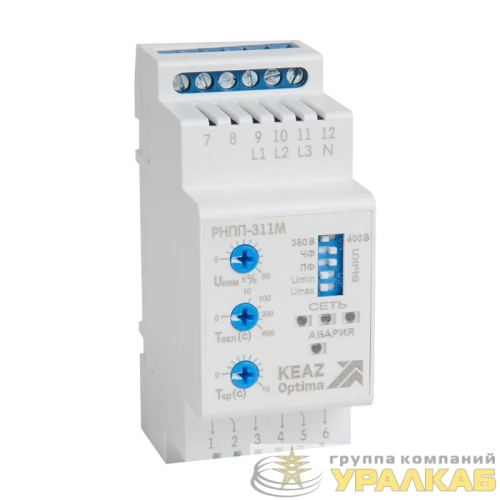 Реле напряжения OptiDin РНПП 311М УХЛ3.1 КЭАЗ 