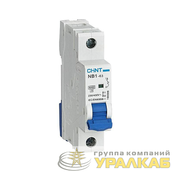 Выключатель автоматический модульный 1п C 25А 6кА NB1-63 (R) CHINT 179619
