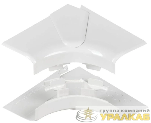 Угол для кабель-канала внутр. изменяемый 80-100град. для DLP 105х50 бел. ИЭК Leg 