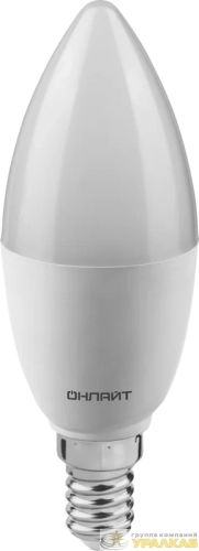 Лампа светодиодная 90 453 OLL-C37-15-230-4K-E14-FR ОНЛАЙТ 