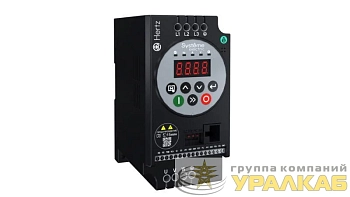 Преобразователь частоты STV050 Hertz 2.2кВт 220В ЭМС С3 + LED панель оператора SE STV050U22M2