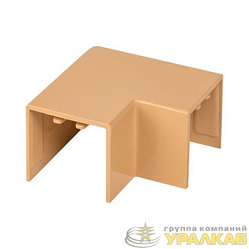 Поворот на 90град. 25х25 под свет. дерево Plast PROxima (уп.4шт) EKF abl-25-25x4