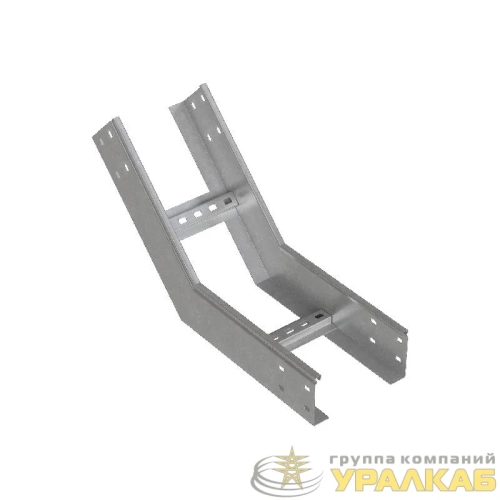 Угол лестничный вертикал. внутр. 45град. 100х200х2.0мм N КМ 