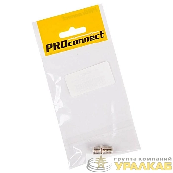 Переход гнездо F - гнездо F "БОЧКА" без кольца (инд. упак.) PROCONNECT 05-4201-6-7