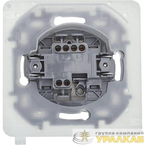 Переключатель 1-кл. Inspiria 10А IP44 250В 10AX механизм сл. кость IEK 673671 детальная картинка