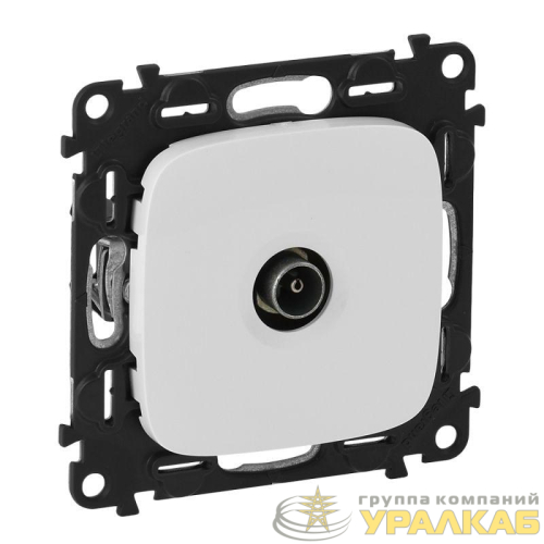 Механизм розетки TV оконечной Valena Allure 1 выход 10дБ 0-862МГц с лиц. панелью бел. Leg 753760 детальная картинка