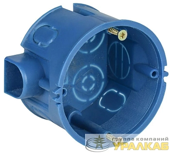 Коробка установочная С3 d68x45 для твердых стен (с саморезами и стык. узлами) GENERICA UKT10-068-045-000-A-S-UO