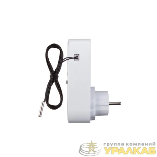 Терморегулятор в розетку 16А-01 бел. Rexant 