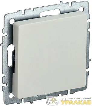 Заглушка с суппортом BRITE МЗ10-БрКр механизм беж. IEK BR-PL10-K10