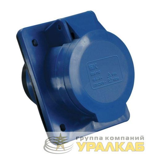 Розетка встраиваемая 32А 2P+E 250В IP44 ССИ-423 IEK 