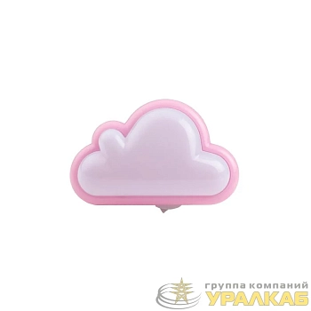 Светильник светодиодный NL-05-pk 0.5Вт 6500К IP20 в розетку ночник роз. ФАZА 