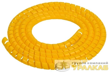 Спираль монтажная СП-12 желт. (уп.2м) IEK 