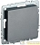 Заглушка c суппортом BRITE МЗ10-БрС механизм сталь IEK BR-PL10-K46