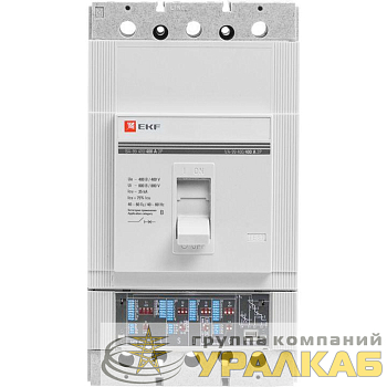Выключатель автоматический 3п 250/250А 35кА ВА-99 PROxima электр. расцеп. EKF mccb99-250-250e