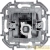 Розетка компьютерная Inspiria RJ45 кат.5E UTP антрацит IEK Розетка компьютерная Inspiria RJ45 кат.5E UTP антрацит IEK
