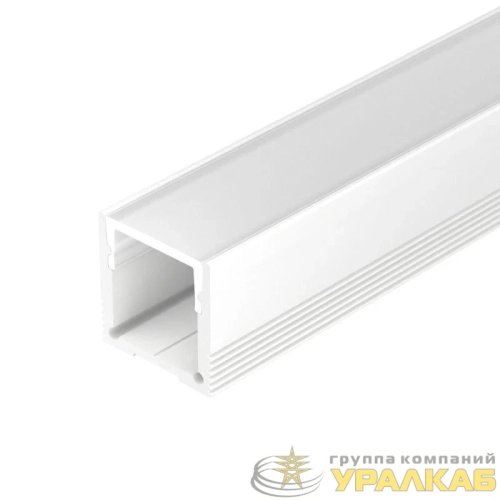 Профиль SL-SLIM20-H20-2000 WHITE L2000 алюм. Arlight 
