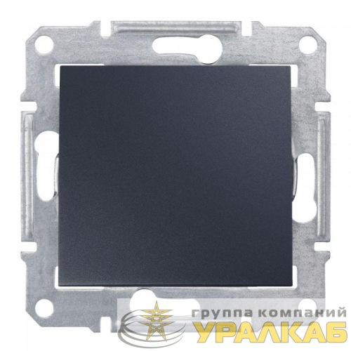 Заглушка Sedna графит SchE SDN5600170 детальная картинка