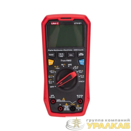 Мультиметр профессиональный UT61E+ UNI-T 13-0094 детальная картинка
