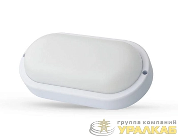 Светильник светодиодный ЖКХ 18Вт 4000К IP65 220В влагозащ. овал LBF-0418 C01 Ultraflash 15347